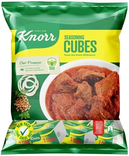 KNORR ORIGINAL BEEF SEASONING CUBES 50X8GM (DISC)