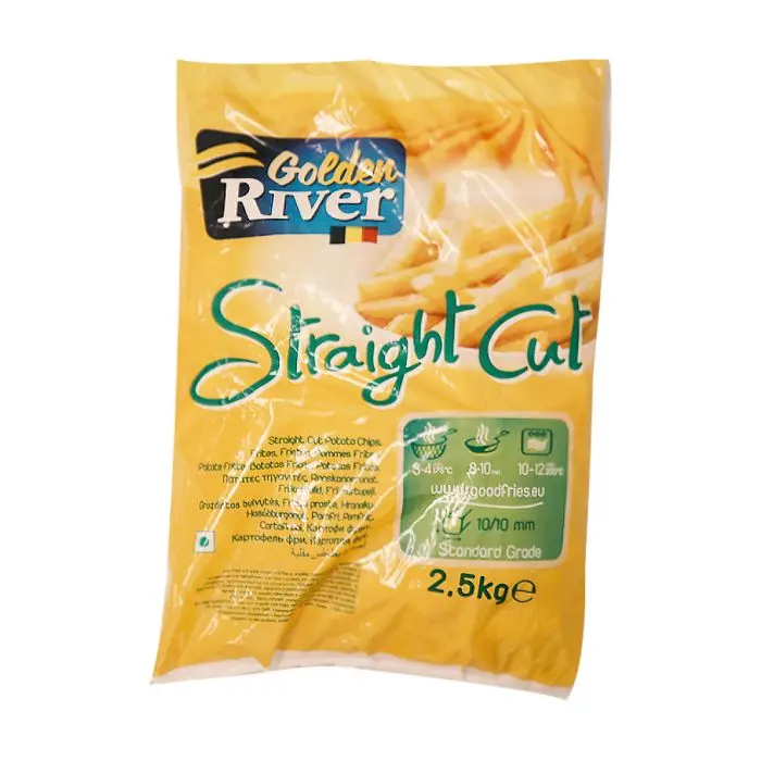 GOLDEN RIVER STRAIGHT CUT CHIPS 3/8 2.5KG