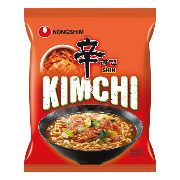 NONGSHIM KIMCHI RAMYUN (MULTI) NOODLES 5X120GM
