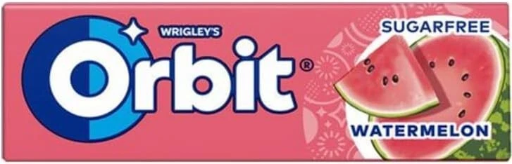 ORBIT WATERMELON CHEWING GUM (10PC ) - (V20)