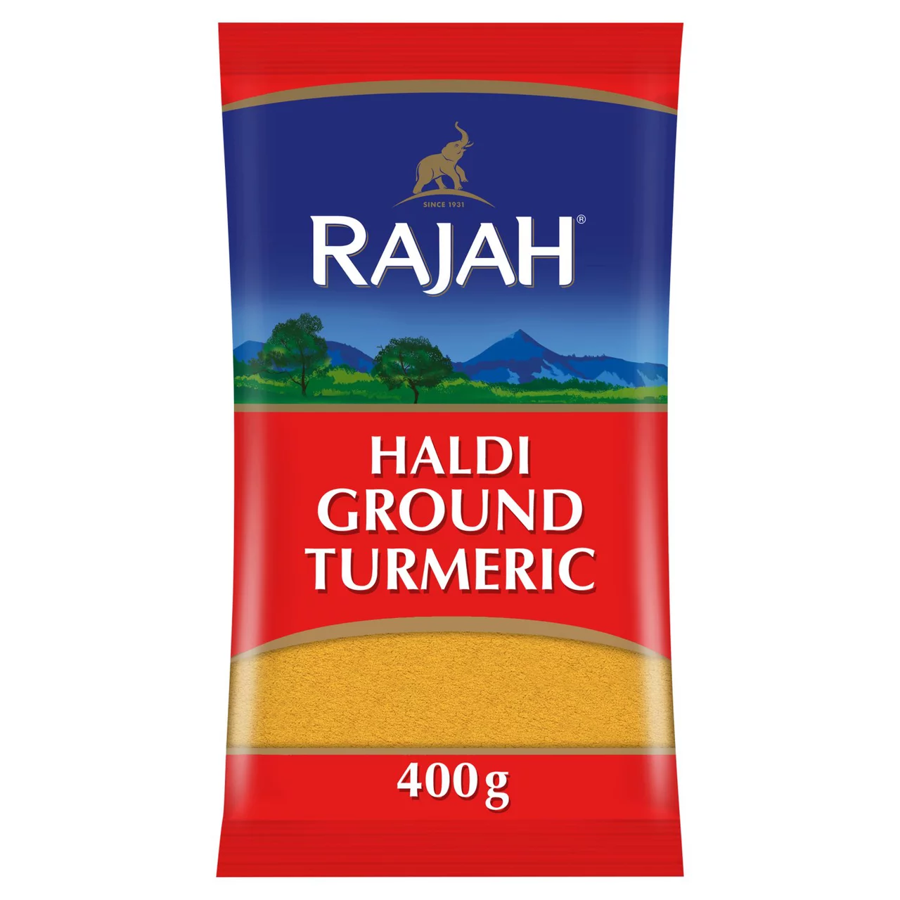RAJAH HALDI GROUND (TURMERIC) 400GM