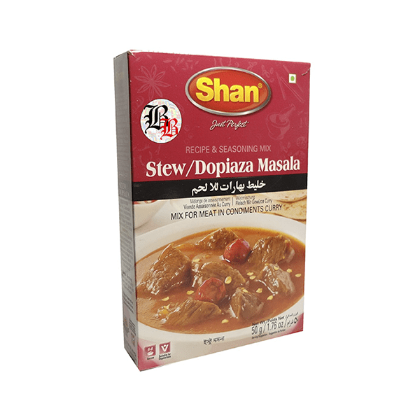 SHAN STEW/DOPIAZA MASALA 12X50GM (DISC)