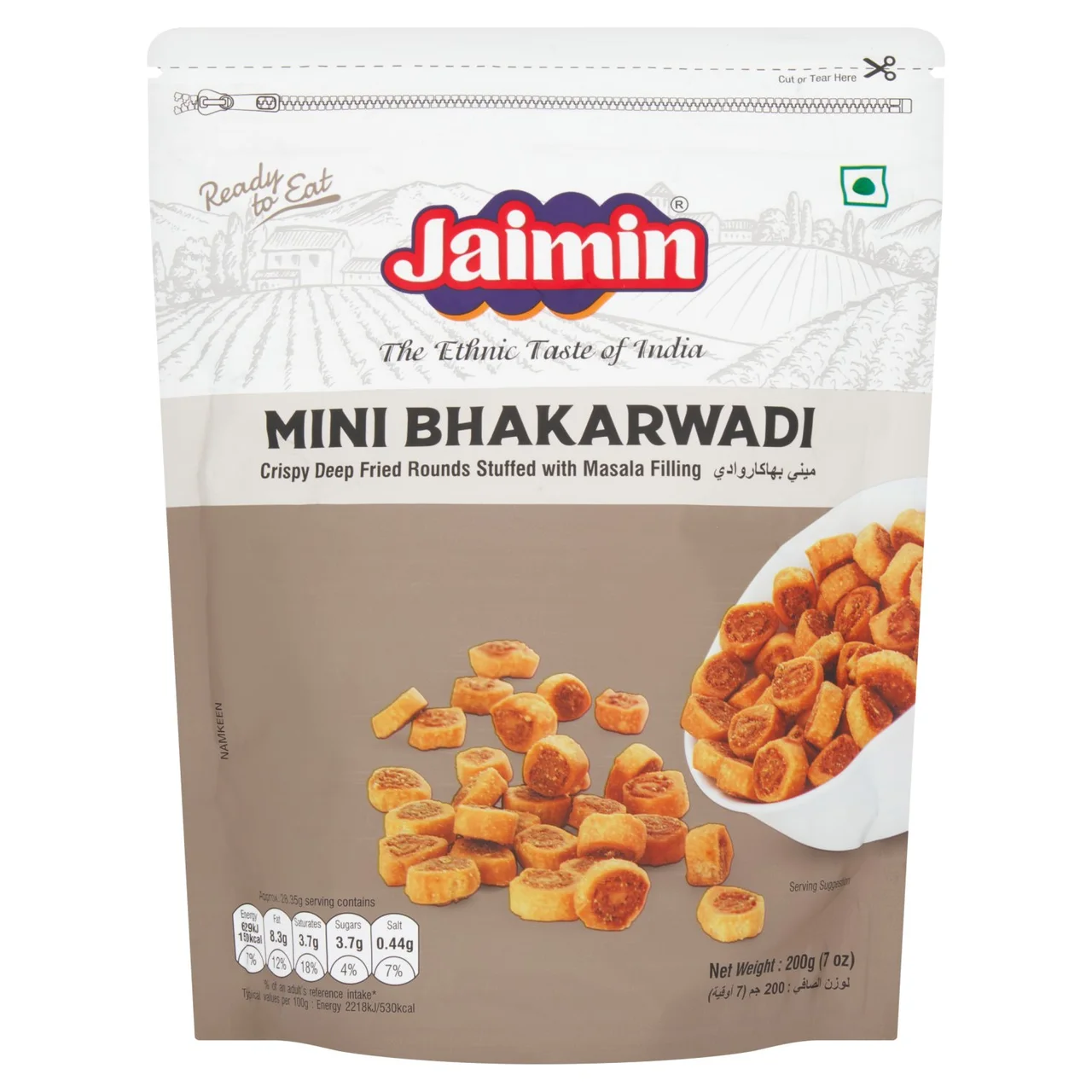 JAIMIN MINI BHAKHARWADI 12X200GM