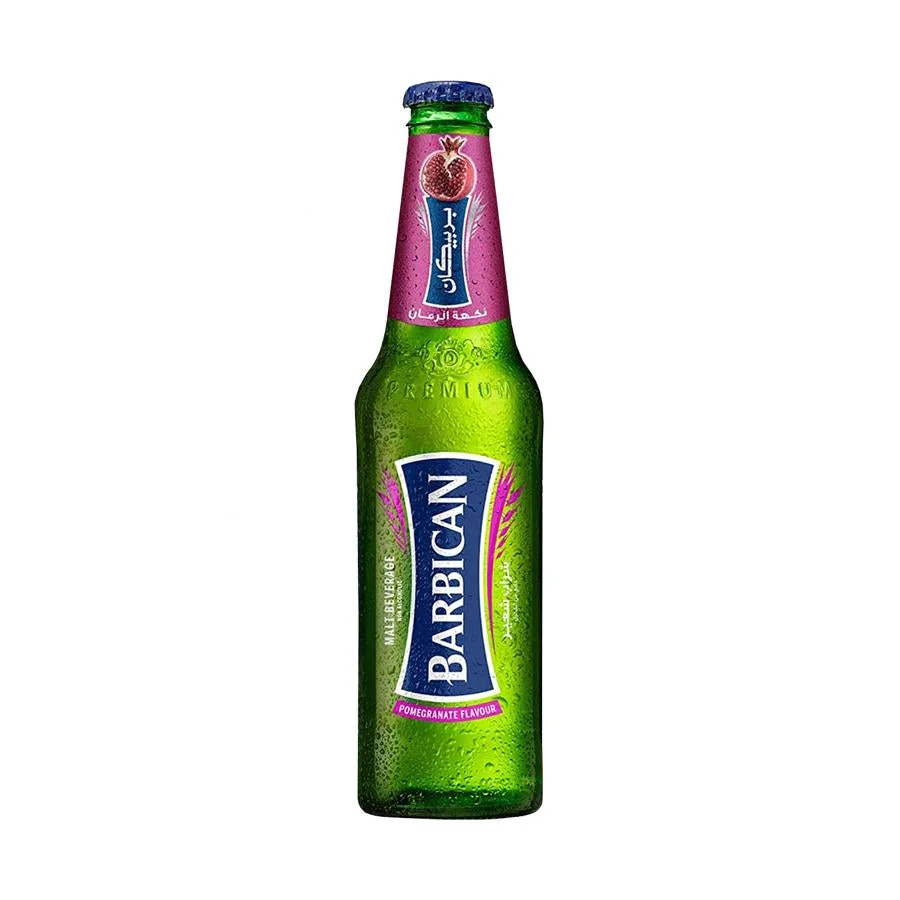 BARBICAN POMEGRANATE DRINK (GLASS BOTTLE) 330ML - (V20)
