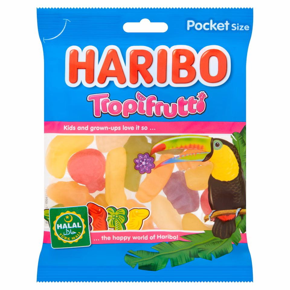 HARIBO TROPIFRUITY (BLUE) 100GM - (V20)