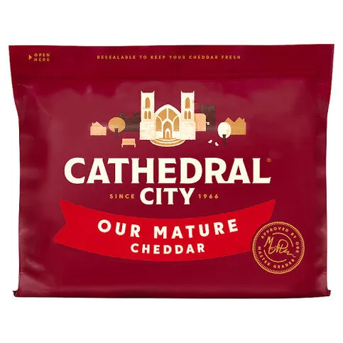 CATHEDRAL CITY MATURE CHEDDAR CHEESE 200GM