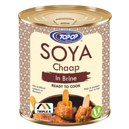 TOP OP SOYA CHAAP IN BRINE 850GM