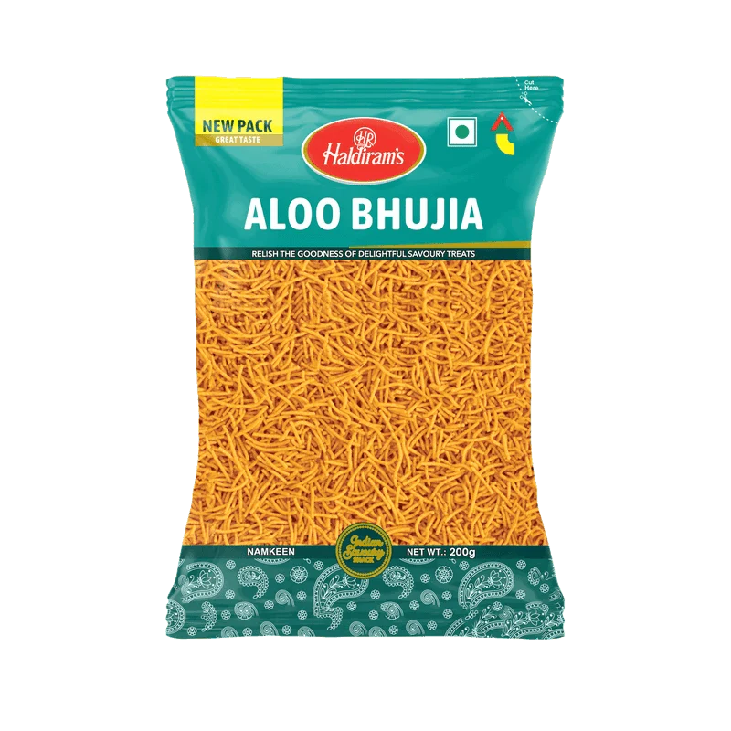 HALDIRAM ALOO BHUJIA (BOGOF) 200GM PM-£1.69 - (V20)