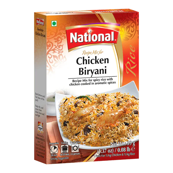 NATIONAL CHICKEN BIRYANI MASALA 90GM
