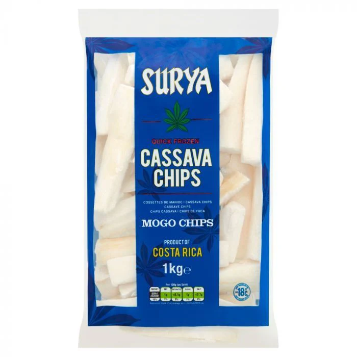 SURYA CASSAVA MOGO CHIPS 6X1KG
