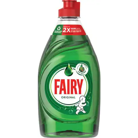 FAIRY ORIGINAL WASHING UP LIQUID 320ML PM-£1.29 - (V20)