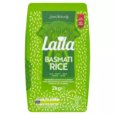LAILA BASMATI RICE 2KG 