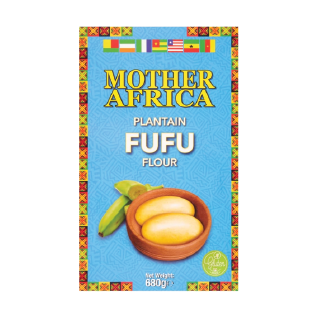 MOTHER AFRICA PLANTAIN FUFU FLOUR 24X680GM