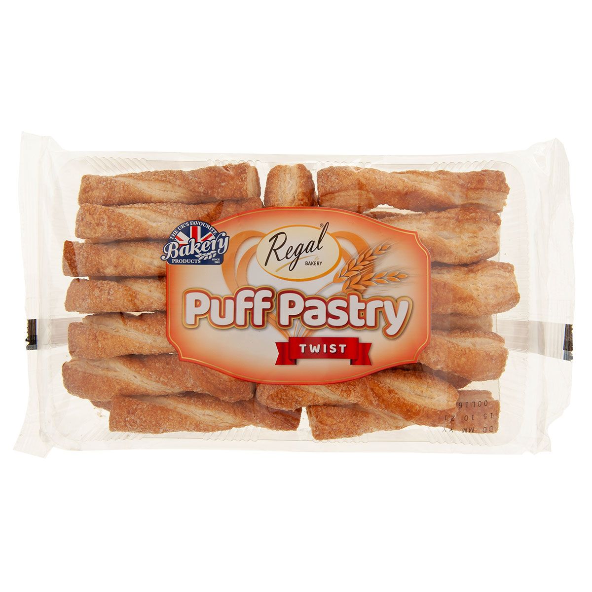 REGAL SWEET PUFF PASTRY TWIST 12X200G