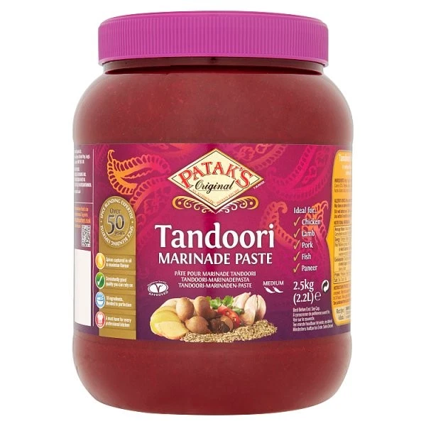 PATAKS TANDOORI PASTE 2.5KG 
