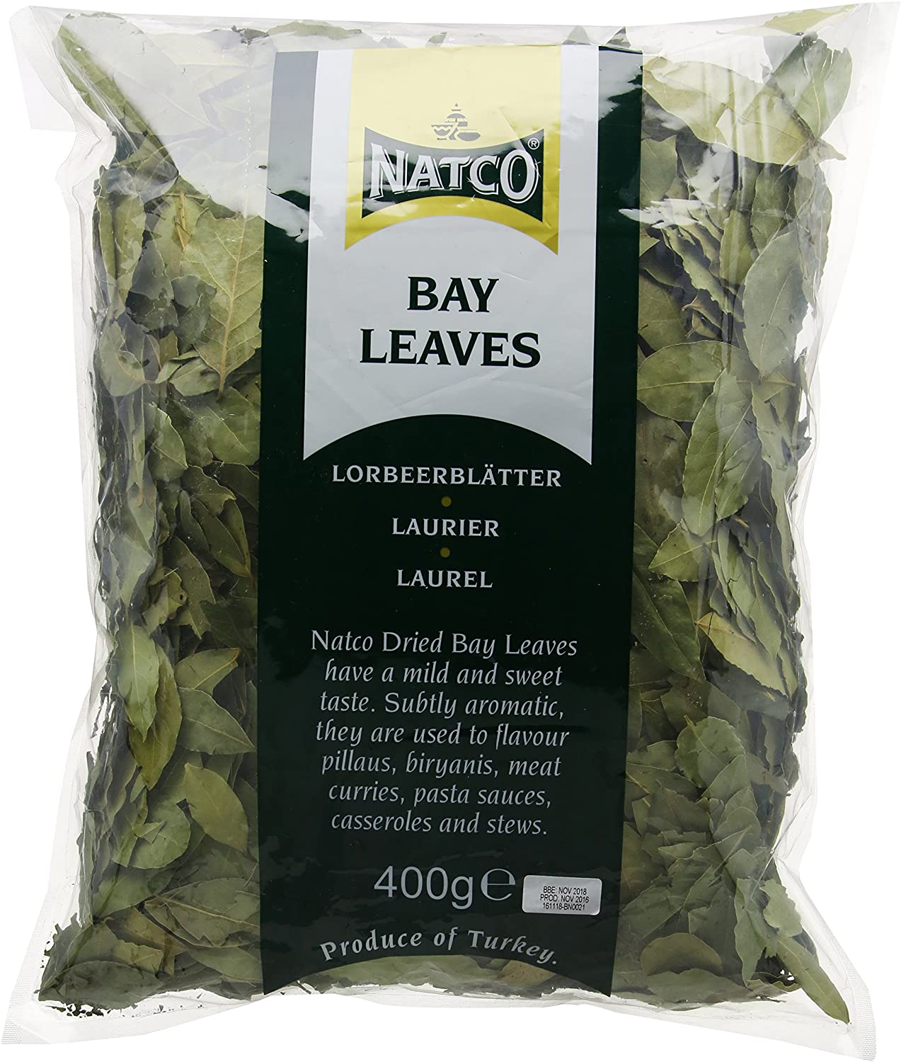 NATCO BAY LEAVES 400GM