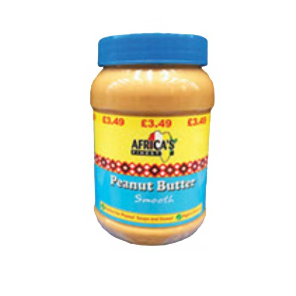 AFRICA FINEST PEANUT BUTTER SMOOTH 1KG  PM-£4.69
