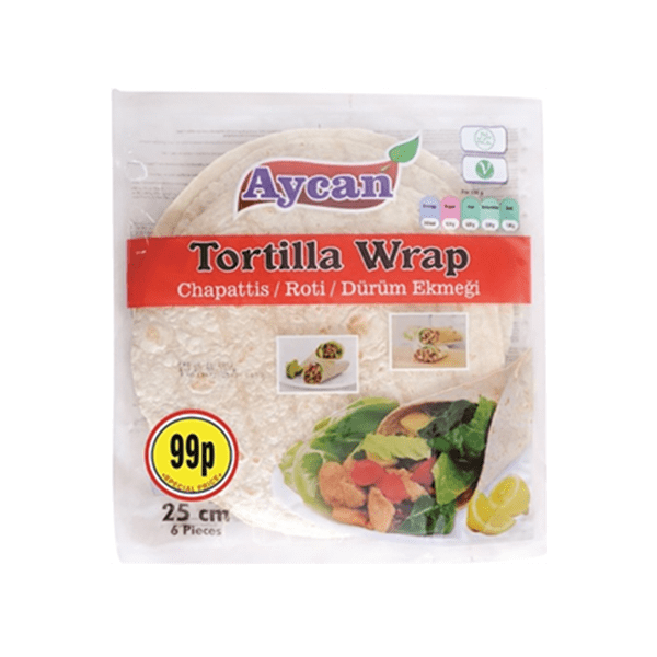 AYCAN TORTILLA 25CM