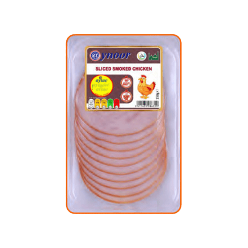AYNOOR SLICED SMOKED CHICKEN 150 G