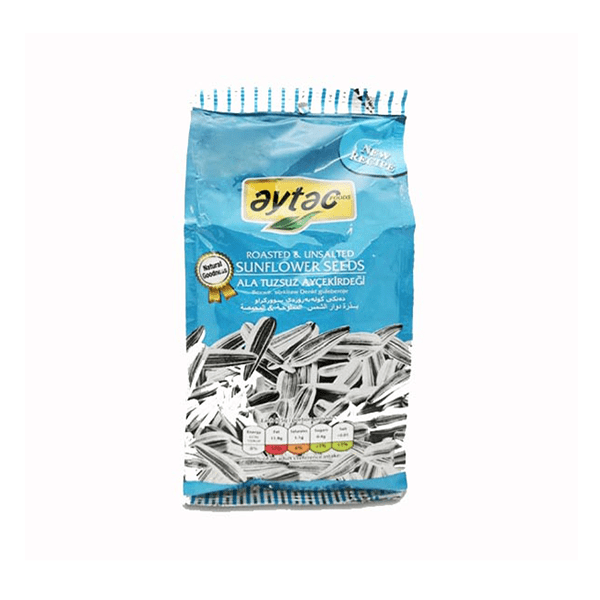 AYTAC ROASTED SALTED WHITE SUNFLOWER SEEDS (RED) 24X70GM