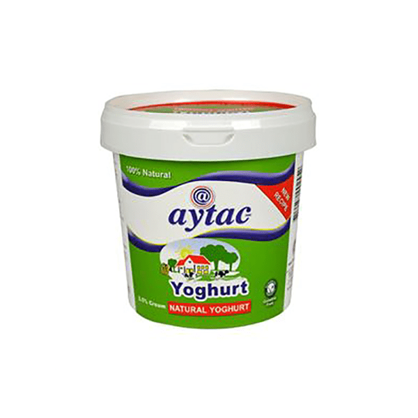 AYTAC 3.5% FAT YOGURT 1KG PM-£1.49