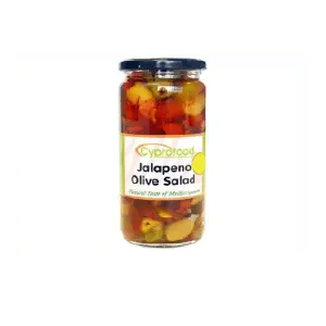CYPROFOOD JALAPENO OLIV SALAD 6X500M