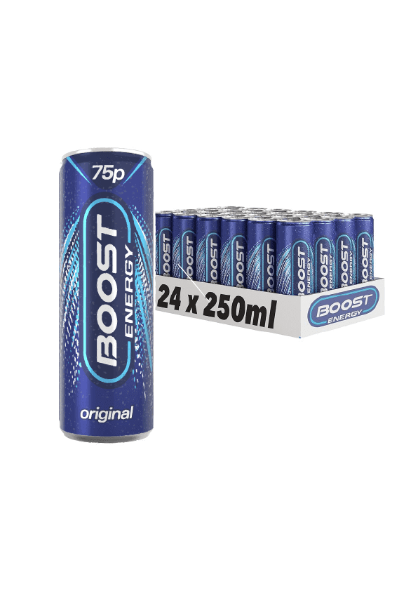 BOOST ENERGY DRINK (CAN) 250ML PM-75p - (V20)