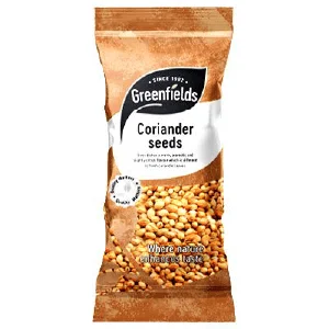 GREEN FIELDS CORIANDER SEEDS 12X50G