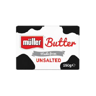 MULLER UNSALTED BUTTER 250GM