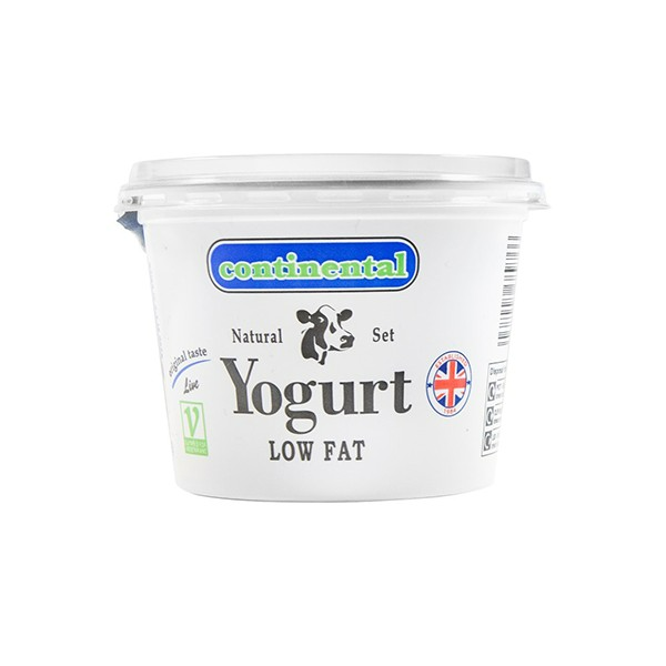 CONTINENTAL NATURAL YOGHURT 400GM (UNIT)