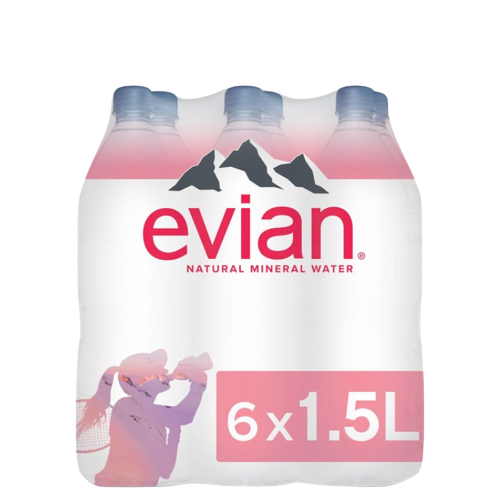 EVIAN WATER 1.5LTR- (V20)