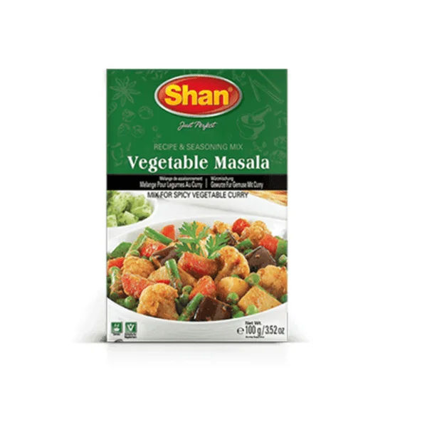 SHAN VEGETABLE MASALA 6X100GM (DISC)