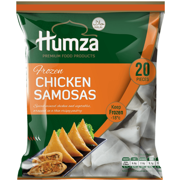 HUMZA CHICKEN SAMOSA 20PC 650GM