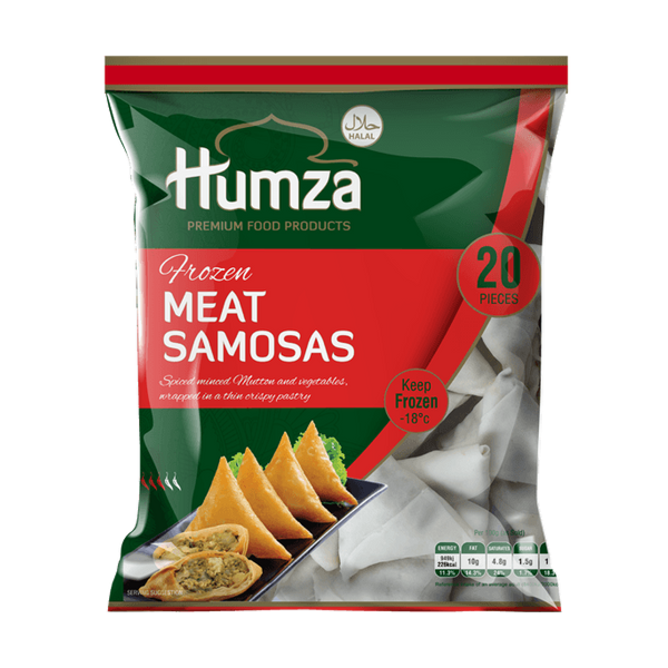 HUMZA MEAT SAMOSA 20PC 10X650GM