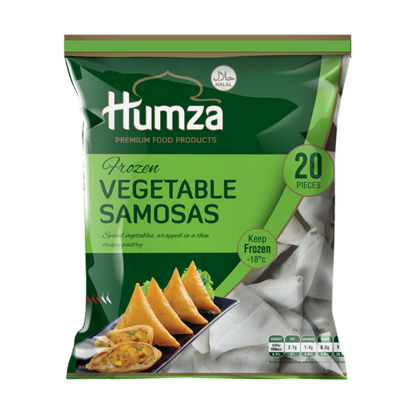 HUMZA VEGETABLE SAMOSA 20PC (650GM)