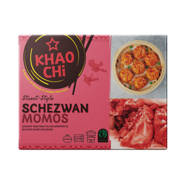 KHAO CHI SCHEZWAN MOMOS 390GM