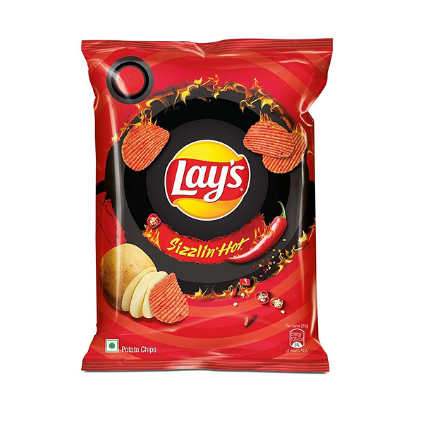 LAYS SIZZLING HOT 50GM