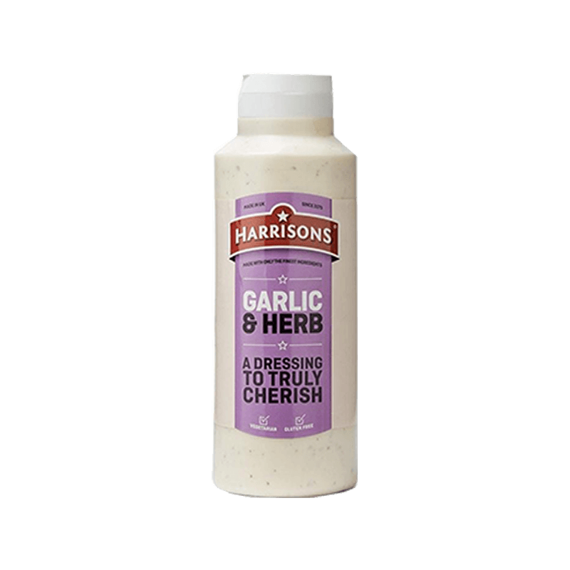 HARRISON GARLIC & HERB SAUCE 1LTR