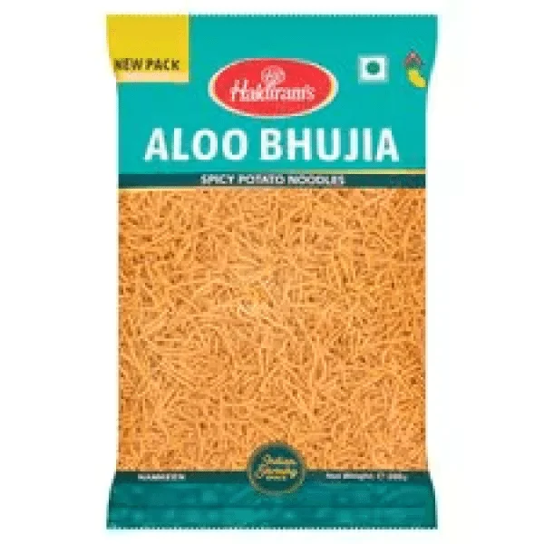 HALDIRAM ALOO BHUJIA (BOGOF) 10X200GM PM-£1.69 - (V20)
