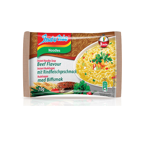 INDOMIE BEEF NOODLES (BLUE) 40PKX70GM