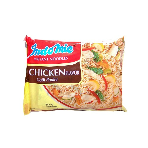 INDOMIE PLAIN CHICKEN NOODLES (BLUE) 70GM