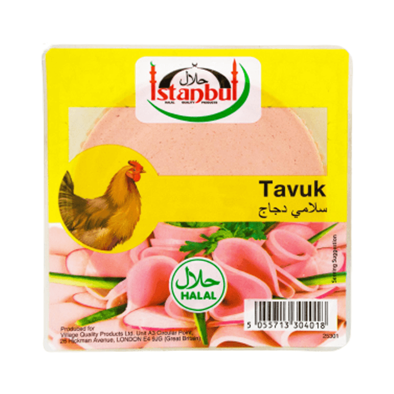 ISTANBUL SLICED CHICKEN SALAMI 12X200G