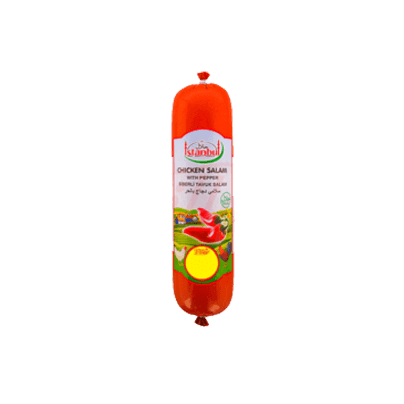 ISTANBUL CHICKEN PEPPER SALAMI 450GM PM-£1.99