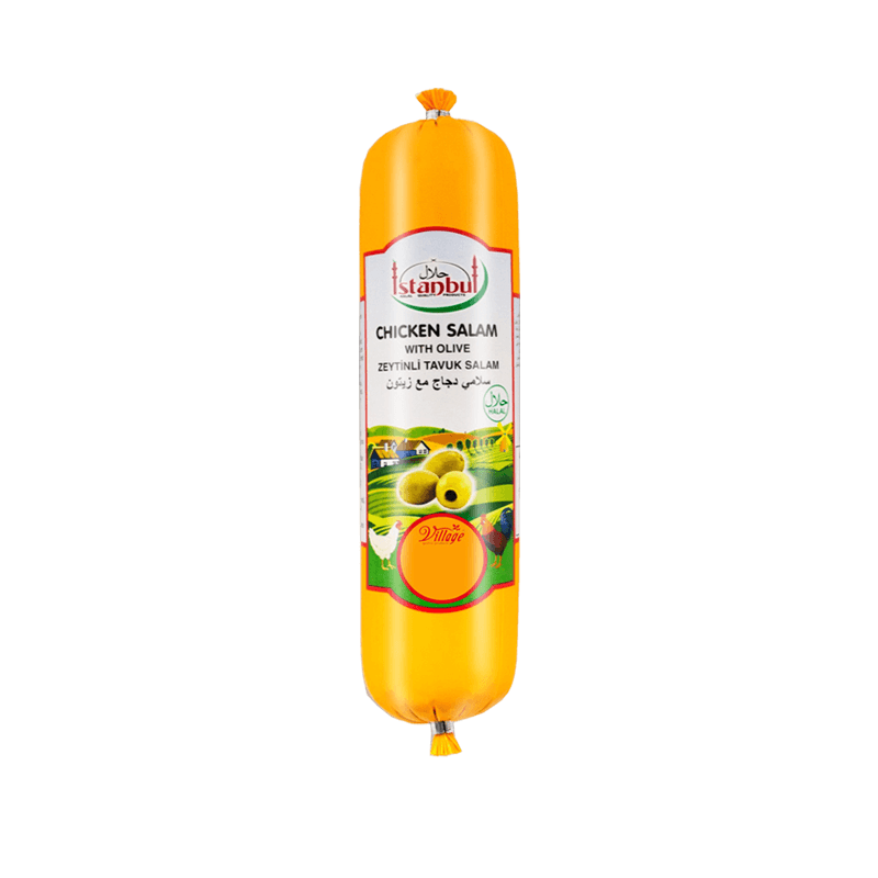 ISTANBUL CHICKEN OLIVE SALAMI 450GM PM-£1.99