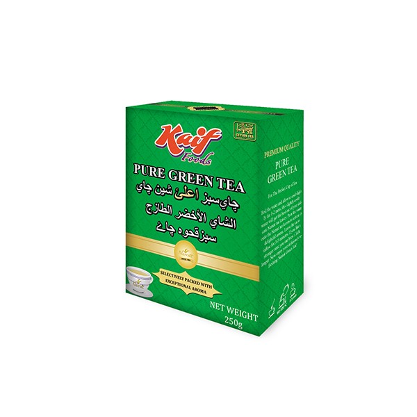 KAIF PURE GREEN TEA 40X250GM
