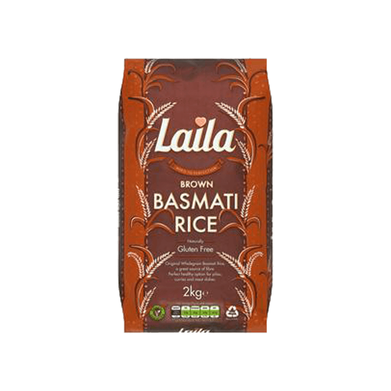 LAILA BROWN  RICE 2KG 