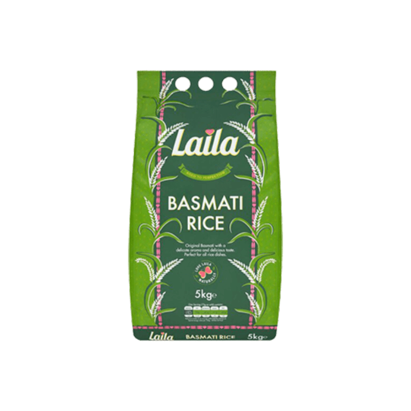 LAILA BASMATI RICE 2KG PM-£3.99