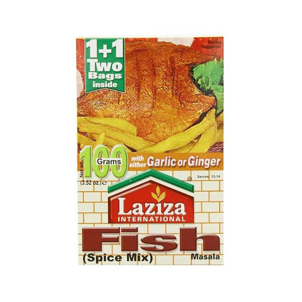 LAZIZA FISH MASALA 100GM