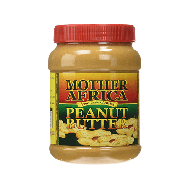 MOTHER AFRICA PEANUT BUTTER 1KG PM-£3.49