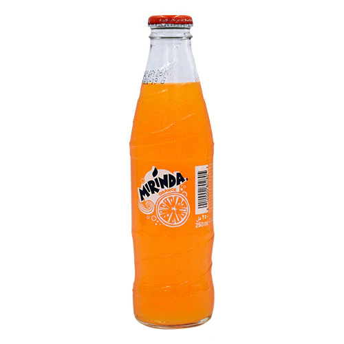 MIRINDA ORANGE (GLASS BOTTLE) 250ML - (V20)